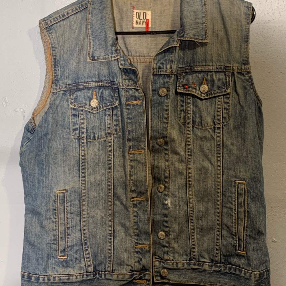 Denim vest